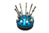 Grobet Pro 9-Piece Miniature Screwdriver Set in Rotating Stand, Item No. 52.585 - 52.585
