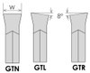 GTR-4.8 C6 CUT-OFF & GROOVING CARBIDE INSERT (Pack of 10) - 6024-1015