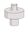 Mitutoyo Small V-Anvil, Outside ø10 mm, for round specimens (max. ø16 mm) - 810-042