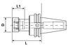 GS TOOLING CAT40 ER Collet Chuck - 531-422