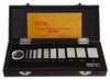 SPI Micrometer Calibration Set, Metric, Grade 0, 10 Blocks, 1 Flat, 2.5 - 25mm - 11-348-0