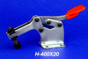 Knu-Vise Horizontal Hold Down Clamp 2.5" Throat Depth - H-400X20