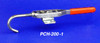 Knu-Vise Linear Action Hook Type Clamp 3" Travel Stainless Steel - PCH-200-SS