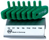 Wiha Torx® Wing Handle 7 Piece Set in Metal Stand - 36590