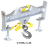 Vestil Double Fork Hoisting Hook w/Rigid Hook - D-FORK-4-6-RL