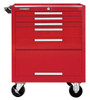 Kennedy K2000 29" 5-Drawer Roller Cabinet, Industrial Red - 295XR