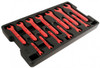 Wiha Insulated Open End Wrench Tray Set, 13 Piece Metric Set - 20196