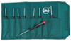 Wiha Precision Torx® Screwdriver 8 Piece Set, T3-T10 in Canvas Pouch - 26799