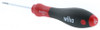 Wiha SoftFinish® Slotted Screwdriver, 2.0mm x 65mm - 30202