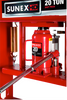 Sunex 20 Ton Air/Hydraulic Shop Press - 5720AH