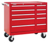 Kennedy K1800 39" 10-Drawer Roller Cabinet, Industrial Red - 310XR
