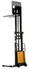 Vestil Semi-Electric Stackers w/Powered Lift Adjustable Forks