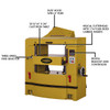 Powermatic 25" Planer WP2510, 15 HP, 3-Phase, 230V - PM9-1791303