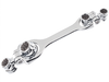 Lumax 8-in-1 Oil Drain Plug Swivel Wrenches
