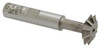 Interstate Cobalt Double Angle Cutter, Shank Type, 60°, 3/4" dia, 3/8" shank - 71-329-7