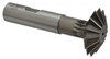 Interstate Cobalt Double Angle Cutter, Shank Type, 60°, 1-1/2" dia, 5/8" shank - 71-332-1