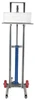 Vestil Lite Load Lift, Aluminum, 20" x 20" Platform, 3-1/8" to 51-1/8" Service Range, Foot Pump Operation - ALLH-2020-FW