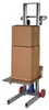 Vestil Lite Load Lift, Aluminum, 20" x 20" Platform, 3-1/8" to 51-1/8" Service Range, Foot Pump Operation - ALLH-2020-FW