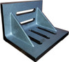 Precise 7" x 5-1/2" x 4-1/2" Slotted Angle Plate - Webbed - 3402-0305