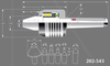 Precise High Speed 3000 RPM Medium Duty CNC Interchangeable Live Center Set - 202-543