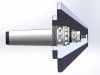 Precise Heavy Duty Bull Nose Live Center 2MT Morse Taper - 202-546-1