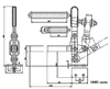 Precise Vertical Toggle Clamp, Flanged Base U-Bar - 3900-0334