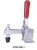 Precise Vertical Toggle Clamps, Flanged Base U-Bar