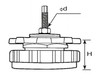 Sowa Machine Tool Deluxe Shock Absorber SB-10 - 231-456