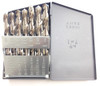 Precise 29 Piece High Speed Steel Jobber Drill Set - 5001-0029