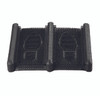 Wearwell The Mud Chucker Black w/ Pliable Scraping Rubber Fingers Boxed, 2 3/16in x 12 3/8in x 15 1/4in - 229.2.2X12.4X15.25