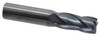 Accupro 4-Flute High Performance TiCN Coated Fine Tooth Roughing End Mill, 5/8" Size, 1-1/2" LOC, 3-1/2" OAL - 37-254-0
