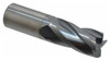 Accupro 4-Flute High Performance TiCN Coated Fine Tooth Roughing End Mill, 1" Size, 2" LOC, 4" OAL - 37-257-3