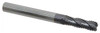 Accupro 4-Flute High Performance AlTiN Coated Fine Tooth Roughing End Mill, 1/4" Size, 3/4" LOC, 2-1/2" OAL - 37-260-7