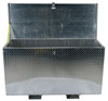 Vestil Aluminum Treadplate Portable Tool Box with Fork Pockets, 60" x 24" x 30" - APTS-3060-F