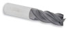 Accupro 4-Flute AlTiN Coated Progressive Helix Single End Mill, 1/2" Mill Dia., 1/2" Shank Dia., 5/8" LOC - 37-284-7