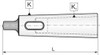 TMX MT Sleeve Hard, MT4 Hole, MT5 Shank - 8-531-0050