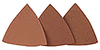 Proxxon 240 Grit Sanding Pads for OZI/E Sander - 28-895