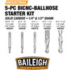 Baileigh BICNC-Ball Nose Starter Kit - BA9-1225139