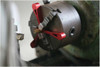 Precise Chuck Stop Set 3CS8R, 3 pc., 15, 20, 25mm Thickness, 8" Diameter, Red, for 8" or larger 3 Jaw Chucks
