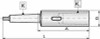 TMX Taper Sleeve Extension Length MT5 Hole, MT4 Shank - 8-531-1075