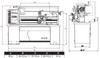 JET Elite EVS Lathe E-1440VS, 14" x 40" with Newall DP700 DRO & Collet Closer - 892471