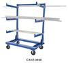Vestil Portable Cantilever Cart, 30"x 48-9/16"x 64-11/16" - CANT-3048