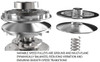 JET Elite 9" x 49" Variable Speed Mill ETM-949 with 2-Axis ACU-RITE 203 DRO & JET X, Y & Z-Axis Powerfeeds - 894114
