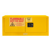 Durham FM Approved 12 Gallon, Manual Closing, Yellow Flammable Safety Cabinet - 1012MH-50