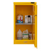 Durham FM Approved 16 Gallon, Self Closing, Yellow Flammable Safety Cabinet - 1016S-50