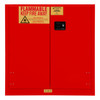 Durham FM Approved 30 Gallon, Manual Closing, Red Flammable Safety Cabinet - 1030M-17
