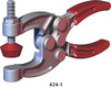 Destaco Squeeze Action Clamp, 1-5/64" Throat Depth - 424-1