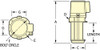 Graymills IMV OEM Replacement Coolant Series Centrifugal Pump, 1/8 HP, TENV, 3400 RPM, 3/8" NPT - IMV08