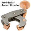 Kant Twist Cantilever Clamp, Round Handle, 3/4" Jaw Capacity - K007R