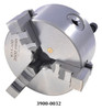 Precise 4" 3-Jaw Self-Centering Plain Back Lathe Chuck - 3900-0032